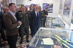 Minister Vučević attends Air Force and Air Defence Day celebration