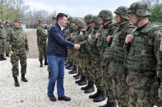 Васкршња посета јединицама Војске Србије