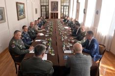 Minister Vučević Meets Future Defence Attachés