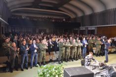 Joint concert of Serbian and Russian military musicians