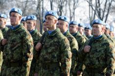 Ispraćaj kontingenta Vojske Srbije u mirovnu operaciju UN u Libanu