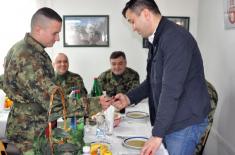 Vaskršnja poseta jedinicama Vojske Srbije