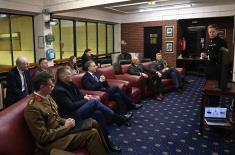 Minister Stefanović Toured Household Cavalry Regiment