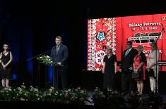 Minister Vučević opens "Slovak National Festivities" 