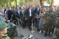 Display of weapons, military equipment and capabilities of Serbian Armed Forces held in Niš