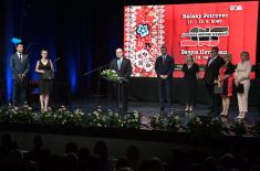 Minister Vučević opens "Slovak National Festivities" 
