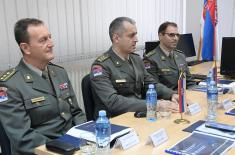 Exert talks with representatives of Slovenian Ministry of Defence