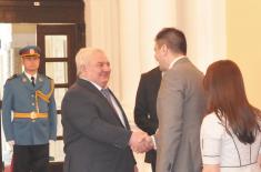 Minister Đorđević with Secretary General of CSTO