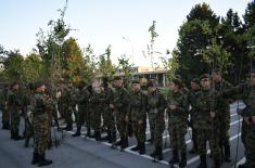 Military Academy Cadets in a greening campaign