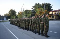Military Academy Cadets in a greening campaign