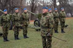 Minister Vučević visits Serbian Armed Forces Guard