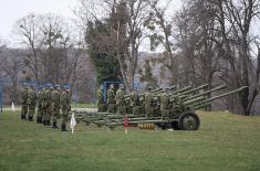 Minister Vučević visits Serbian Armed Forces Guard