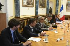 Minister Stefanović Meets Delegation for the French Republic