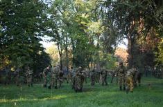 Military Academy Cadets in a greening campaign