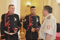 Medallions of the Ministry of Defence for the Members Who Excelled in Rescue Missions