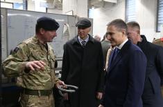 Minister Stefanović Toured Household Cavalry Regiment