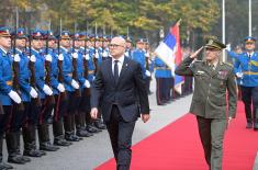 Minister Vučević visits General Staff