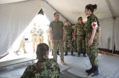Cadets’ Final Exercise on Pasuljanske Livade