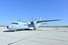 First of two CASA C-295 transport aircraft enters service with Serbian Armed Forces