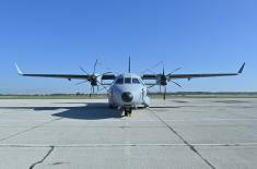 First of two CASA C-295 transport aircraft enters service with Serbian Armed Forces