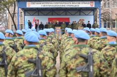 Испраћај контингента Војске Србије у мировну операцију у Либану