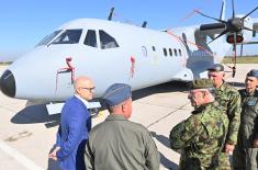 First of two CASA C-295 transport aircraft enters service with Serbian Armed Forces