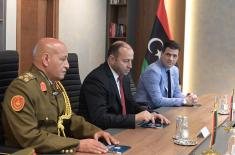 Meeting between Minister Vučević and Ambassador of Libya