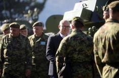 Minister Vučević: Serbian Armed Forces are ready and trained to carry out every order of the Supreme Commander