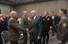 Primopredaja dužnosti šefa NATO vojne kancelarije za vezu u Beogradu