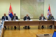 Minister Vučević holds meeting with Defence Industry executives