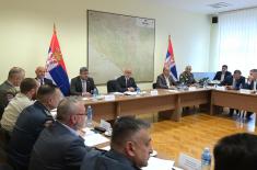 Minister Vučević holds meeting with Defence Industry executives