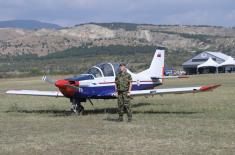 SAF aircraft at air show in Skopje