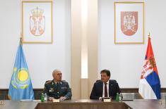 Serbian Defence Minister meets with Kazakh counterpart  