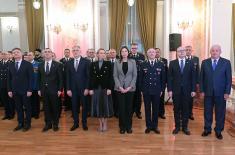 Minister of Defence and Chief of General Staff host Christmas and New Year’s reception