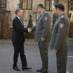 Minister Stefanović visits Intelligence Training Centre