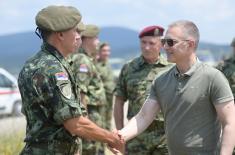 Cadets’ Final Exercise on Pasuljanske Livade