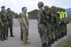 Cadets’ Final Exercise on Pasuljanske Livade