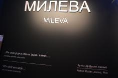 Minister Vučević attends multimedia exhibition dedicated to Mileva Marić