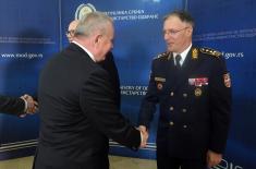 Reception for Serbian Armed Forces Day