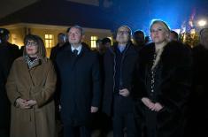 Minister Vučević attends multimedia exhibition dedicated to Mileva Marić