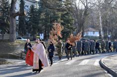 Members of the Ministry of Defence and Serbian Armed Forces Observed the Day before Christmas