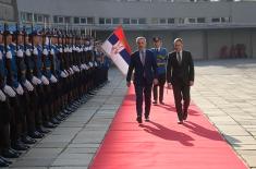 Ministar odbrane Republike Italije Gverini u poseti Srbiji 