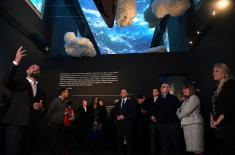 Minister Vučević attends multimedia exhibition dedicated to Mileva Marić