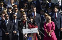 Youngest Serbian officers promoted