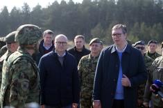 President Vučić at exercise Manoeuvres 2022: We have significantly improved our capabilities