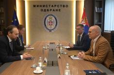 Minister Vučević Meets Members of European Union Delegation in Serbia