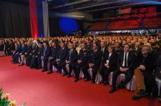 Minister Vučević and General Mojsilović attend celebration of Republika Srpska Day in Banja Luka