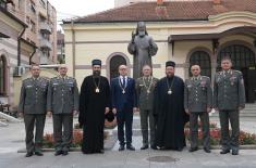 Minister Vučević and General Mojsilović attend military bishop handover ceremony