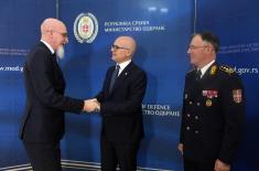 Reception for Serbian Armed Forces Day