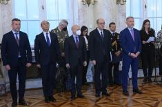 Ministar odbrane Republike Italije Gverini u poseti Srbiji 